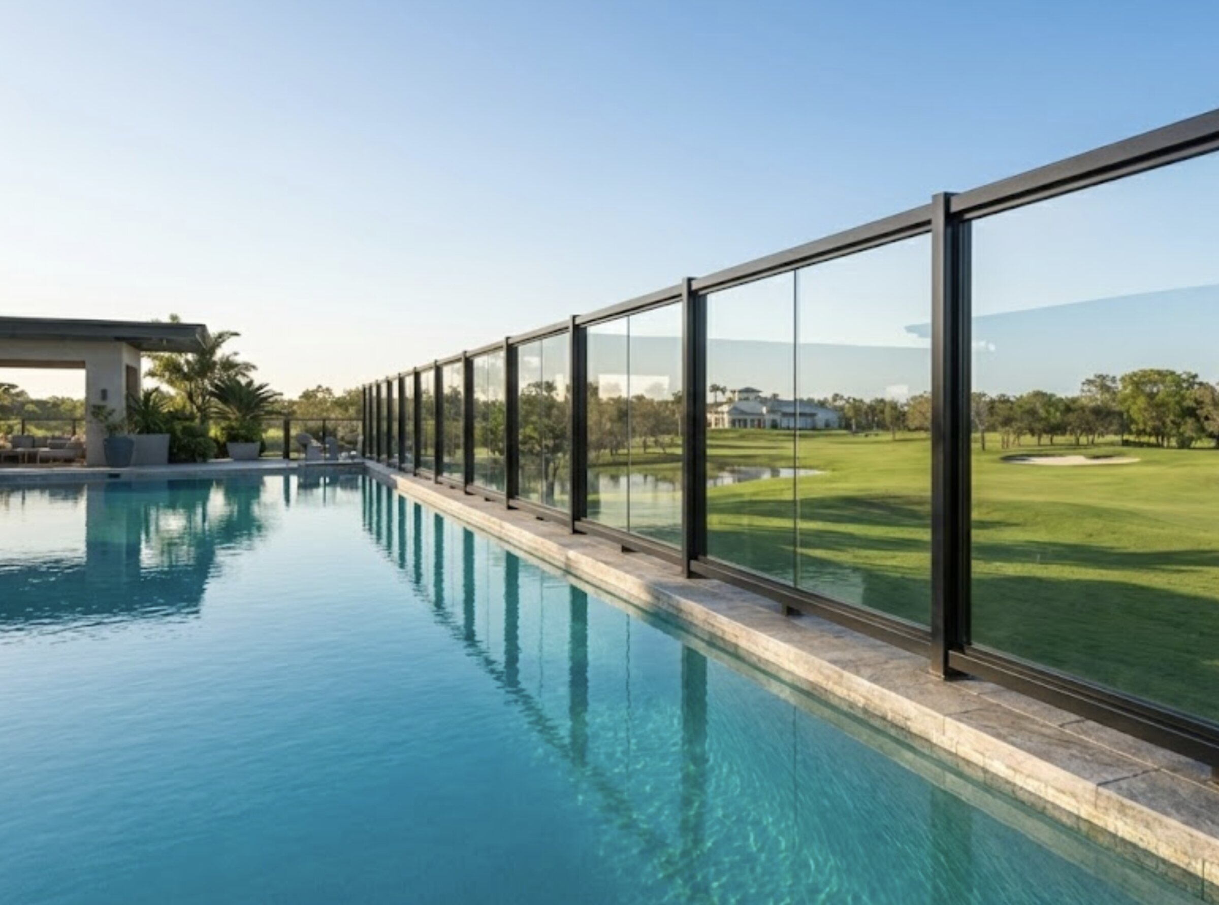 Architectural Glass Railing Systems | INFINITYGLASS™