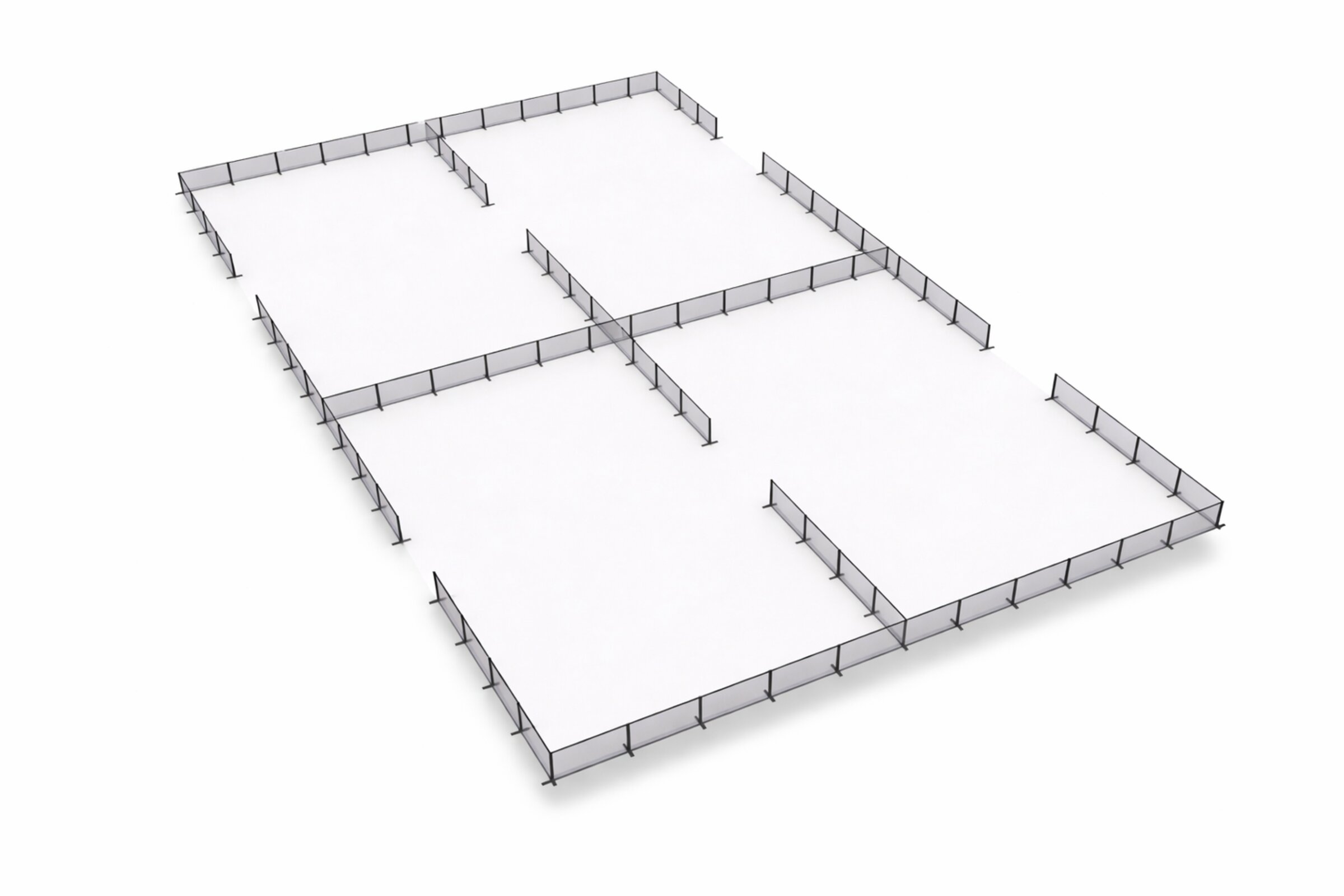 Modular Interlocking Panel Installation INFINITYFLEX™ Modular Partition System | Commercial Panels