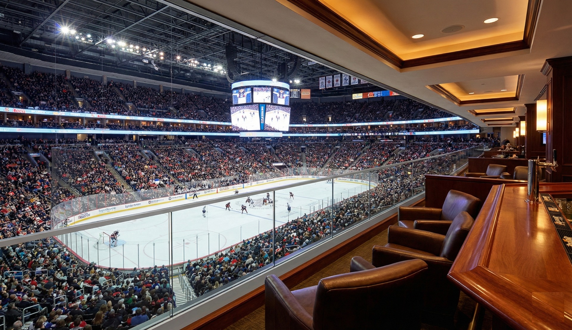 Stadium Glass Railing Architectural Glass Railing Systems | INFINITYGLASS™