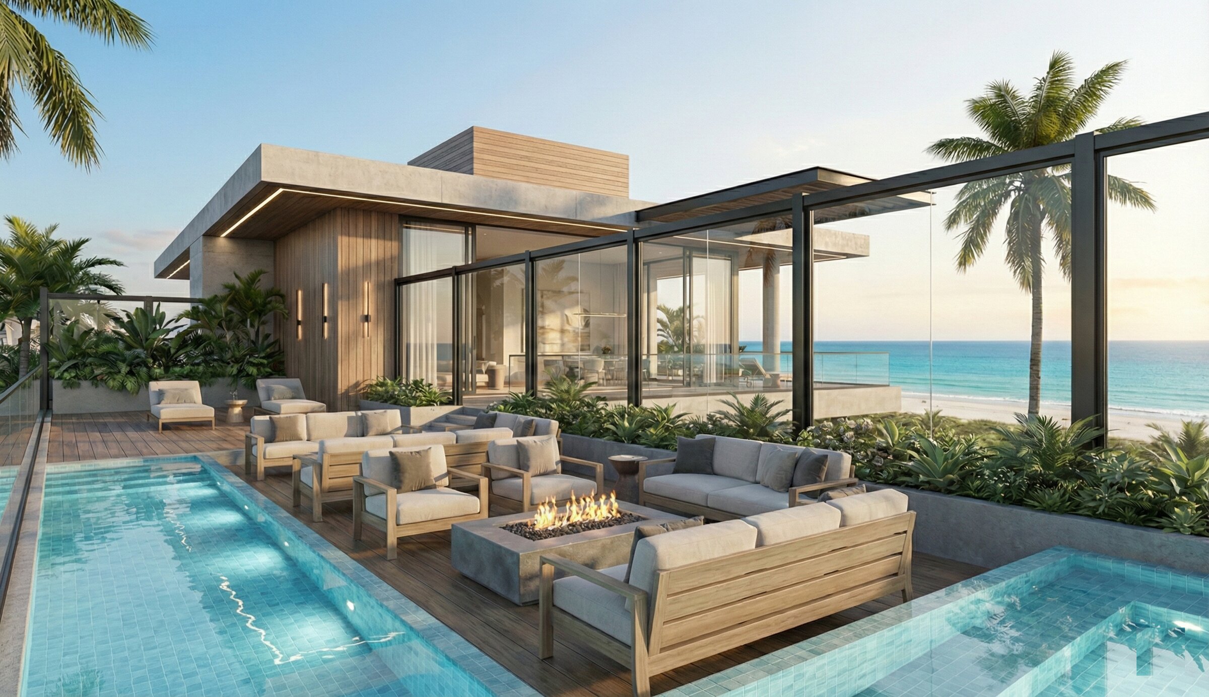 INFINITYGLASS Cape Cod coastal glass fencing installation