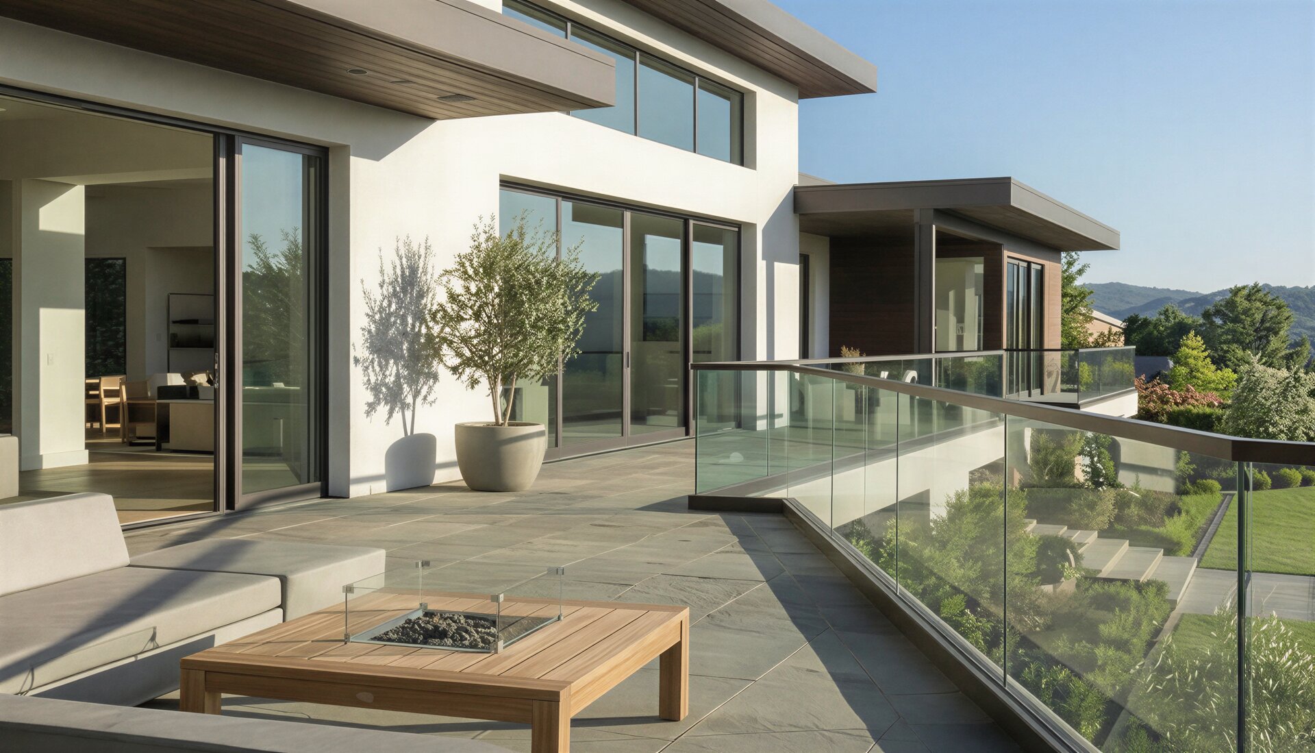 INFINITYGLASS Seattle residential glass railing installation